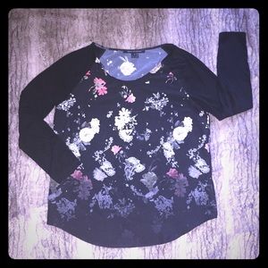 ❤️EUC French Connection Raglan Dressy Casual Top L